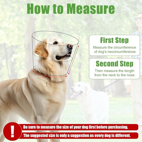 lasuroa مريح الكلب المخروط، غير المنسوجة النسيج المضادة لعق مخروط الكلب مكافحة لدغة مخروط زن مخروط للكلاب طوق واقية للكلاب الكبيرة والمتوسطة والصغيرة القطط الجمال الاستحمام (L) in Kuwait