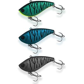 تسليم الطعم الساعد عديم الشفاه غرق الطعم الثابت VIB إغراء مجموعة 3PCS 2.95in / 0.78oz Crankbait الصيد السحر لباس الصيد المياه المالحة المياه العذبة in Kuwait