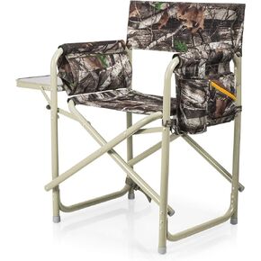 ONIVA - a Picnic Time brand Outdoor Directors Chair with Side Table - Beach Chair for Adults - Camping Chair with Table