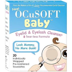 او كوسوفت مناشف لتنظيف الجفون والرموش للاطفال من 20 قطعة (عبوة من 3 قطع) 3 in Kuwait