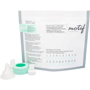 Motif Medical, Breast Pump Parts and Accessories Microwave Steaming Bags - Pack of 7 in Kuwait