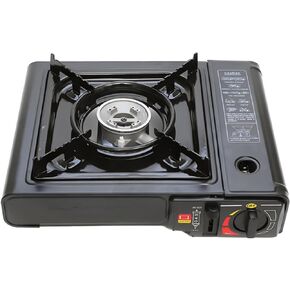 موقد التخييم Bioexcel عالي الأداء 10000 وحدة حرارية بريطانية، موقد محمول مع وقود مزدوج، كل من البيوتان والبروبان - موقد البيوتان الحراري القابل للتعديل - مثالي للطهي في الهواء الطلق، والتخييم، والنزهة والمغامرات in Kuwait