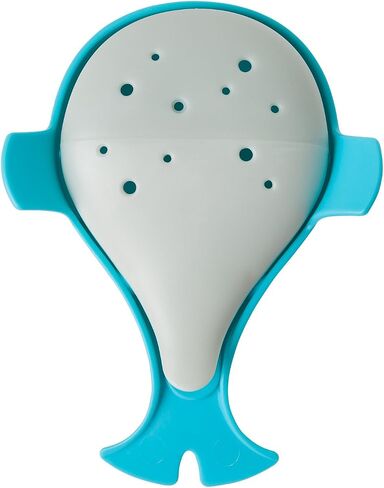 Boon CHOMP Whale Bath Toy - Sensory Toddler Toys - Aqua - Baby Bath Toys - Ages 12 Months and Up in Kuwait