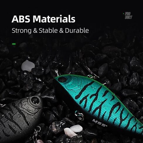 تسليم الطعم الساعد عديم الشفاه غرق الطعم الثابت VIB إغراء مجموعة 3PCS 2.95in / 0.78oz Crankbait الصيد السحر لباس الصيد المياه المالحة المياه العذبة in Kuwait