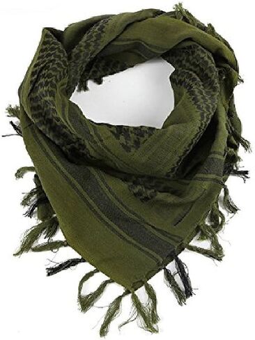 Women's Cable Knit Scarf, TheBigThumb Solid Color Infinity Scarves Ribbed Winter Circle Loop Scarf for Women Men Girls in Kuwait