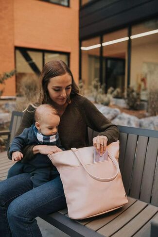 Little Unicorn Citywalk Tote – Diaper, Work, Travel Bag - Premium Vegan Leather in Kuwait