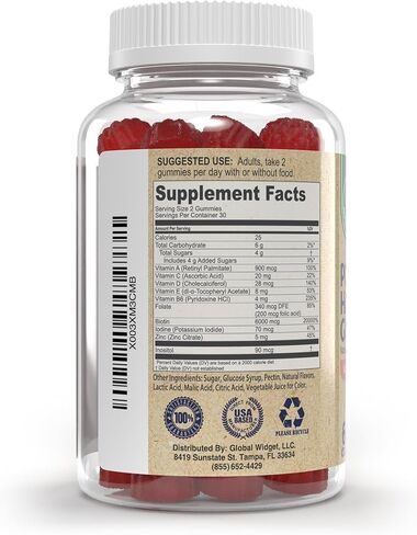 علكات تساقط الشعر بعد الولادة للنساء - مُصممة للعناية بالشعر بعد الولادة، والنمو، وصحة فروة الرأس، وإعادة النمو، وتساقط الشعر، والجلد والأظافر - 6000 ميكروجرام من البيوتين ومزيج الفيتامينات للأمهات - صُنع في الولايات المتحدة الأمريكية in Kuwait