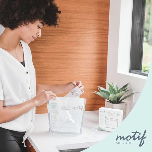 Motif Medical, Breast Pump Parts and Accessories Microwave Steaming Bags - Pack of 7 in Saudi Arabia