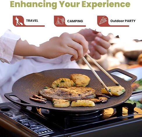 موقد التخييم Bioexcel عالي الأداء 10000 وحدة حرارية بريطانية، موقد محمول مع وقود مزدوج، كل من البيوتان والبروبان - موقد البيوتان الحراري القابل للتعديل - مثالي للطهي في الهواء الطلق، والتخييم، والنزهة والمغامرات in Kuwait