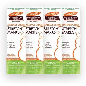 كريم التدليك بتركيبة زبدة الكاكاو من بالمرز لعلامات التمدد 4.40 أونصة (عبوة من 4 قطع) in Kuwait