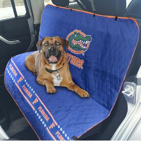 Pets First Collegiate Florida Gators Pet Car Seat Cover, (Model: FL-3177)