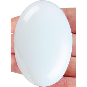 فوربي دلميشن طبيعي جاسبر حجر النخيل كريستال بيضاوي جيب مصقول جيب القلق احجار التدليك لتخفيف القلق in Kuwait