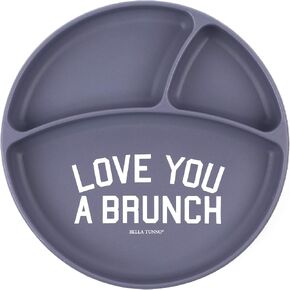 طبق بيلا تونو ووندر - ألواح شفط من السيليكون لأطباق الأطفال والرضع، آمنة للاستخدام في الميكروويف وغسالة الأطباق، سيليكون خالٍ من مادة BPA، قابل للتعليق in Kuwait