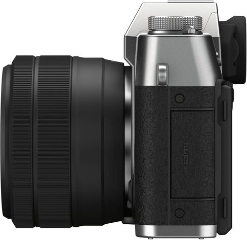 كاميرا FUJIFILM X-T30 II بدون مرآة مع عدسة XC 15-45 مم OIS PZ (فضية) - حزمة ملحقات مكونة من 7 قطع تتضمن: Sandisk Ultra 32GB SD، قارئ بطاقات، حقيبة أدوات، منفاخ. طقم قماش وتنظيف من الألياف الدقيقة in Kuwait