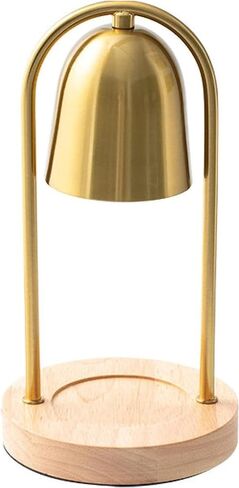 Ehtacep Warm Candle Lamp with Timer and Dimmer, Dimmable Candle Light, Aroma Lamp for Melting Jar Candles, Compatible with Small and Large Candles, Home Decoration with Melting Wax Lamp 110V (Gold A) in Saudi Arabia