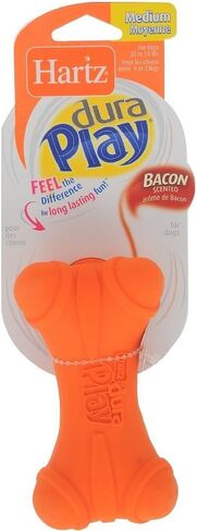 Hartz Dura Play Soft Dog Bone Toy, Assorted Colors 1 ea in Saudi Arabia