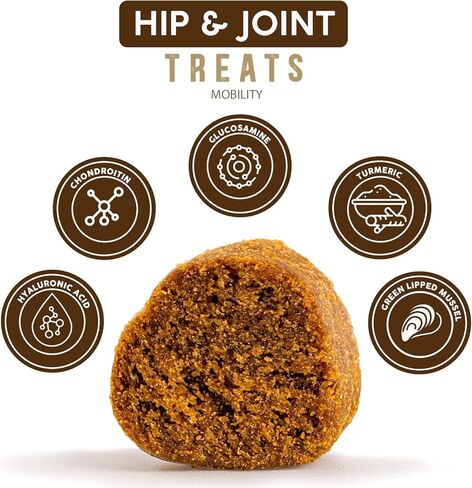 صاني تشيوز مضغ الورك والمفاصل للكلاب| ساعد في تخفيف الألم وتخفيف تصلب المفاصل مع MSM الجلوكوزامين كوندرويتين للكلاب | ملحق مفصل الكلب مع لحم الخنزير المقدد | لدغات الحركة للكلاب، 90 قطعة مضغ، 12 أونصة in Kuwait