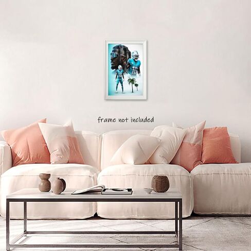 ملصق Boeyesuefi Tyreek Hill ملصق نجوم كرة القدم الأمريكية الرياضية ملصقات قماشية لوحات فنية جدارية مطبوعة لوحات صور لغرفة المعيشة وغرفة النوم بدون إطار: 12 × 16 بوصة in Kuwait