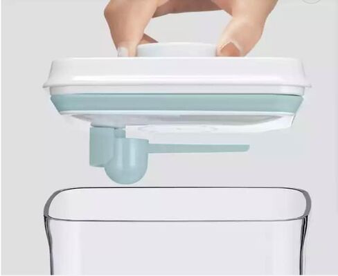 Formula Dispenser Container with Scraper Pop Up Food Container Airtight 600g 1700ml - Updated Design, Rectangle in Saudi Arabia