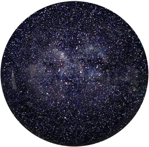Spiritual Elementz Reiki Healing Blue Goldstone Gemstone Sphere Ball (40-50mm). in Kuwait