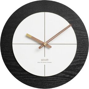 WOZOOM Design Wall Clock Home Decor Modern Luxury Nordic Wall Art Wooden Watch for Living Room Minimalist Fashion Creative Decoration Wall Clock Office Decor in Saudi Arabia