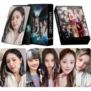 PYAJUU (G) I-DLE بطاقات الصور 55 قطعة (G) I-DLE I DO Photocard KPOP GIDLE LOMO بطاقات GIDLE I DO Photocard هدية للابنة المعجبين (G) I-DLE Merch in Kuwait