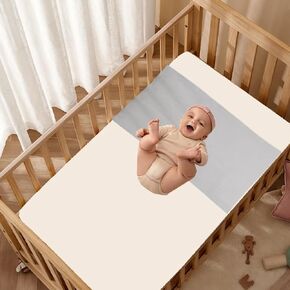 كوزد سيلك سرير أطفال من الحرير 22 موم لشعر الاطفال، لا مزيد من رؤوس السرير والبقع الصلعاء للاطفال، ملاءة سرير من الحرير بنسبة 100% للاطفال الاولاد والبنات (تصميم كم مناسب، رمادي) in Kuwait