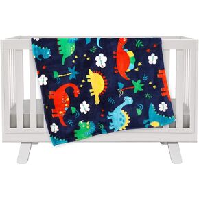 mermaker Toddler Blankets for Boys and Girls, Dinosaurs Blanket for Baby Shower Birthday Gifts, Fluffy Warm Fleece Baby Blanket for Crib Stroller Infant Newborn (30x40 inches) in Kuwait