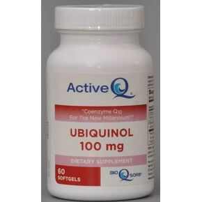 100mg ActiveQ® (60 Softgels) uses Kaneka QH Ubiquinol The “Active" antioxidant Form of Coenzyme Q10 in Saudi Arabia