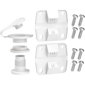 اوساميت مجموعة قطع غيار المبرد، مفصلات بلاستيكية لصندوق الثلج، قابس تصريف مبرد ومجموعة براغي من الستانلس ستيل متوافقة مع مبردات كولمان (طول عمود واحد) in Kuwait