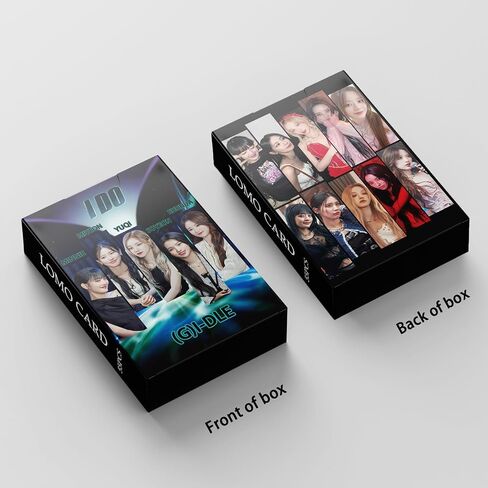 PYAJUU (G) I-DLE بطاقات الصور 55 قطعة (G) I-DLE I DO Photocard KPOP GIDLE LOMO بطاقات GIDLE I DO Photocard هدية للابنة المعجبين (G) I-DLE Merch in Kuwait