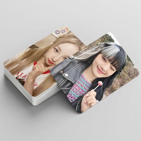PYAJUU (G) I-DLE بطاقات الصور 55 قطعة (G) I-DLE I DO Photocard KPOP GIDLE LOMO بطاقات GIDLE I DO Photocard هدية للابنة المعجبين (G) I-DLE Merch in Kuwait