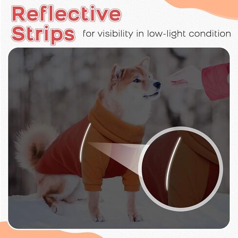 سترة صوف للكلاب دافئة من bonaweite، ملابس سترة شتوية للكلاب من الصوف، سترة صوف البلدغ الفرنسية للكلاب المتوسطة، سترة للكلاب في الطقس البارد، معطف للوصول إلى المقود لسلالات الكلاب، مقاس M in Kuwait