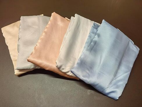 كوزد سيلك سرير أطفال من الحرير 22 موم لشعر الاطفال، لا مزيد من رؤوس السرير والبقع الصلعاء للاطفال، ملاءة سرير من الحرير بنسبة 100% للاطفال الاولاد والبنات (تصميم كم مناسب، رمادي) in Kuwait