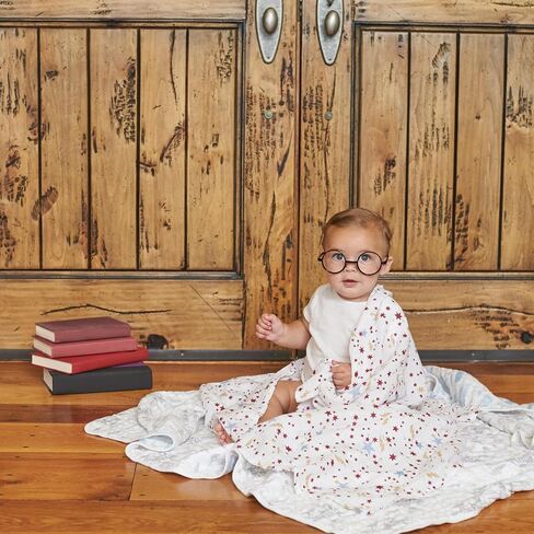 aden + anais Boutique Muslin Swaddle Blanket for Baby Girls and Boys, Newborn Receiving Blanket for Swaddling, 100% Muslin Cotton Swaddle Wrap, 4 Pack, Jungle Jam in Saudi Arabia