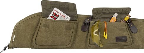 Allen Company - North Platte Heritage Series - Vintage Set - Rifle Case / Shotgun Case / Takedown Case / Backpack / Range Bag / Gun Sling (36 / 48 / 52 inches) - Olive Green in Saudi Arabia