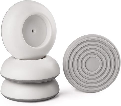 ThinkPet Dog Gate قضيب مغزل Y طويل جدًا لمحول درابزين الدرج، M9.5 (9.5 مم) جزء مسمار بديل لبوابات أمان مثبتة على ضغط الحيوانات الأليفة 4 قطع - أبيض in Kuwait