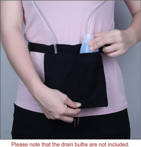 شنطة حمل تصريف استئصال الثدي بسعة كبيرة، جيوب تصريف قابلة للتعديل، قابلة للتمدد لاعادة بناء الثدي، شد البطن وزرع البطن، معالجة تصريف ما بعد جيه بي in Kuwait