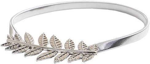 SWTOOL 6PCS ستارة معدنية Tiebacks الفضة ورقة الستار Holdbacks الزخرفية الحديثة أسلوب بسيط الستار التعادل ظهورهم الربيع الستار حزام، ورقة فضية in Kuwait