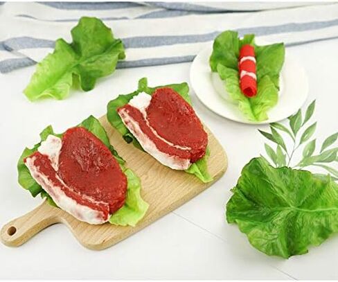 5 قطع من اوراق الخس الاصطناعية من كميونتي لتزيين المطبخ والمنزل in Kuwait