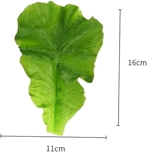 5 قطع من اوراق الخس الاصطناعية من كميونتي لتزيين المطبخ والمنزل in Kuwait