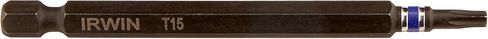 Irwin Tools 1837516 Impact Performance Series TORX T15 Power Bit, 3-1/2" in Saudi Arabia