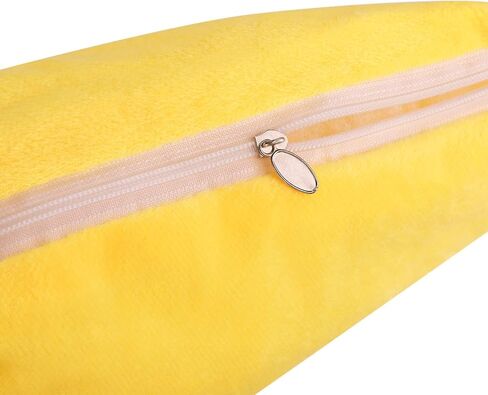 Banana Shape Pet Bed Washable Warming Plush Cat Bed Indoor Small Cat Dog House Calming Cat Mat Cozy Puppy Sleeping Bed All Season Pet Supplies with Cushion in Saudi Arabia