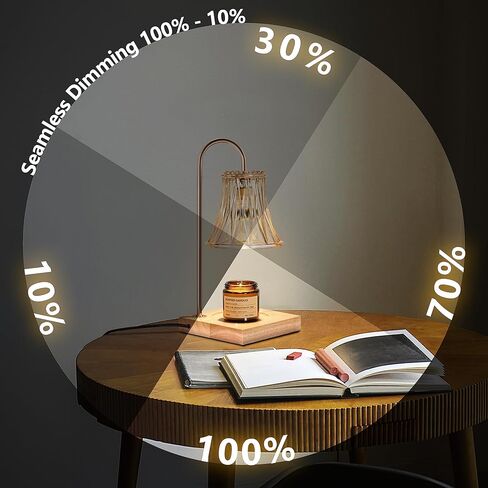 ingeware Halogen Bulb 50 Watt GU10 120V Pack of 6, Dimmable Wax Warmer Bulbs Replacement for Candle Warmer Scent Wax Burner in Kuwait