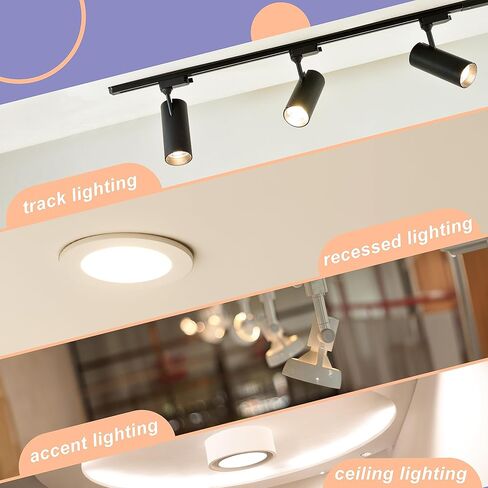 ingeware Halogen Bulb 50 Watt GU10 120V Pack of 6, Dimmable Wax Warmer Bulbs Replacement for Candle Warmer Scent Wax Burner in Kuwait