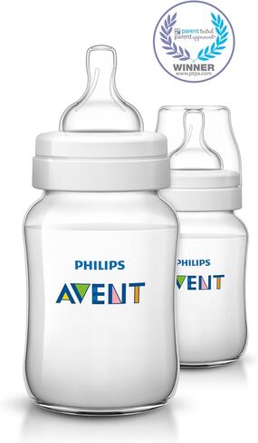 زجاجة رضاعة مضادة للمغص من شركة فيليبس أفينت 4 Ounce Clear in Kuwait
