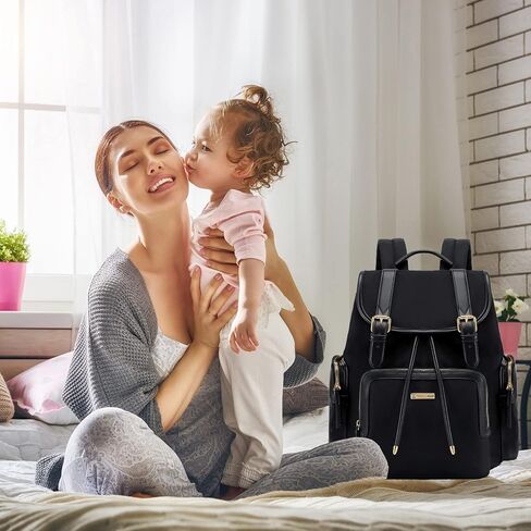 حقيبة ظهر للحفاضات من Terzini Bear، حقائب حفاضات للأطفال مع منفذ شحن USB، خطاف لعربة الأطفال، بساط تغيير الحفاضات in Kuwait