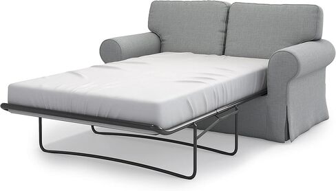 سادة الأغطية استبدال غطاء الأريكة لـ Ektorp Sleeper، غطاء أريكة سرير Ektorp - أزرق داكن in Kuwait