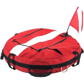 Scuba Dive Float Freediving Buoy. Includes Inner Tube & 8inch Dive Flag Nylon Float Cover with Mesh Bottom in Kuwait