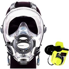 Ocean Reef Neptune Space GDivers Integrated Full Face Diving Mask with GSM G.Divers in Saudi Arabia